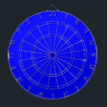 Blue Colour Customised Designer Dartboard<br><div class="desc">Blue Colour Customised Designer</div>