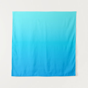 Blue colour gradient tapestry