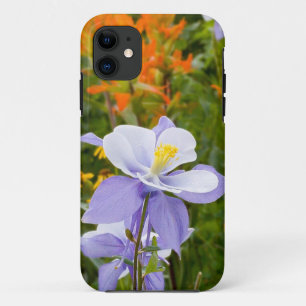 Blue Columbine iPhone 11 Case