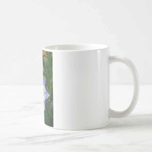 Blue columbine coffee mug (Right)