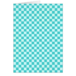 Blue Combination Classic Chequerboard by STaylor