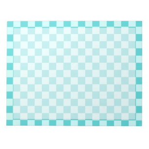 Blue Combination Classic Chequerboard by STaylor Notepad