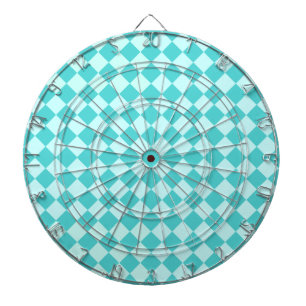 Blue Combination Diamond Pattern by Shirley Taylor Dartboard