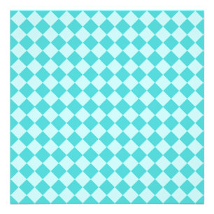 Blue Combination Diamond Pattern by Shirley Taylor Photo Print