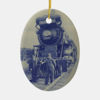 Blue Comet Christmas Ornament