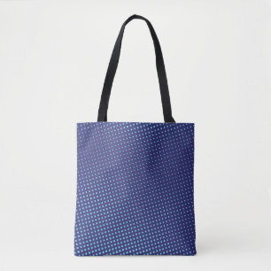 Blue comic pop-art halftone background vintageabst tote bag