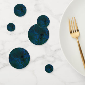 blue confetti