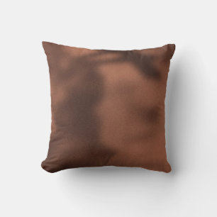 Blue & Copper NYC Sidewalk Shadows Cushion