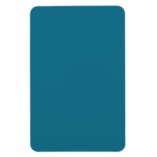 Blue Coral Steel Muted Teal 2015 Colour Trend Magnet
