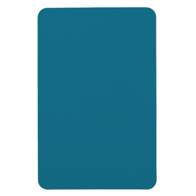 Blue Coral Steel Muted Teal 2015 Colour Trend Magnet (Vertical)