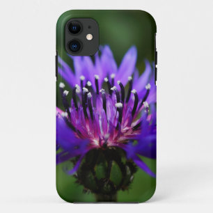 Blue Cornflower Flower Blossoms Peace Love Destiny iPhone 11 Case