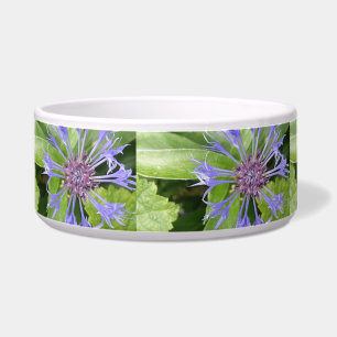 Blue Cornflowers Dog Bowl