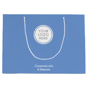 Blue Corporate bag with Logo & Corporate details