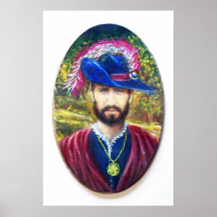 Blue Corsair of Tuscany Poster