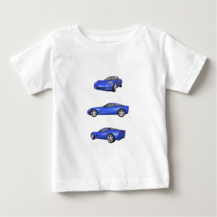 Blue Corvette: Baby T-Shirt