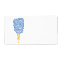 blue cotton candy