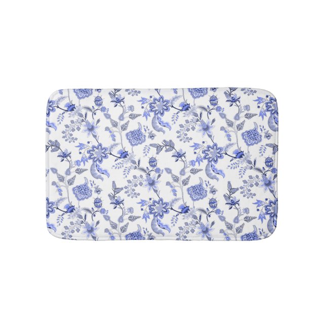 Blue Country Bath Mat (Front)