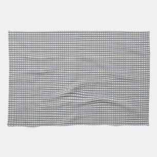 Blue Country Gingham Tea Towel