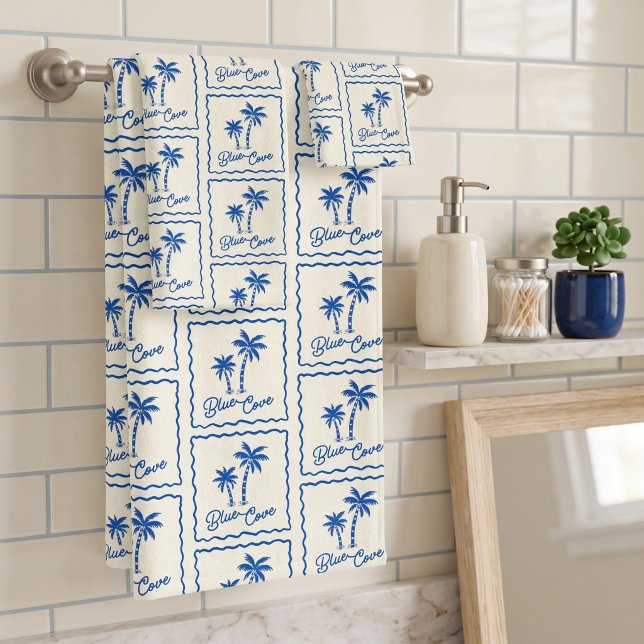 Blue Cove Bath Towel Set (Creator Uploaded)