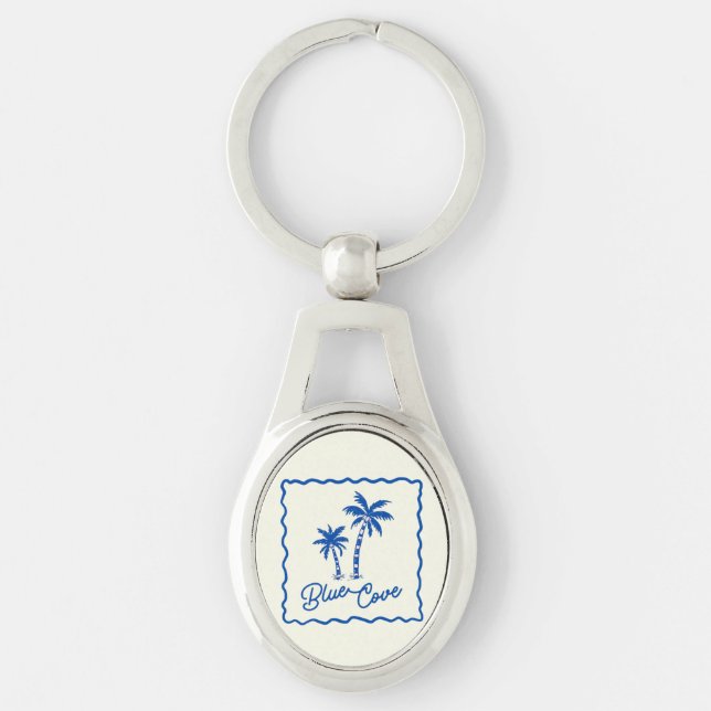 Blue Cove Key Ring (Front)