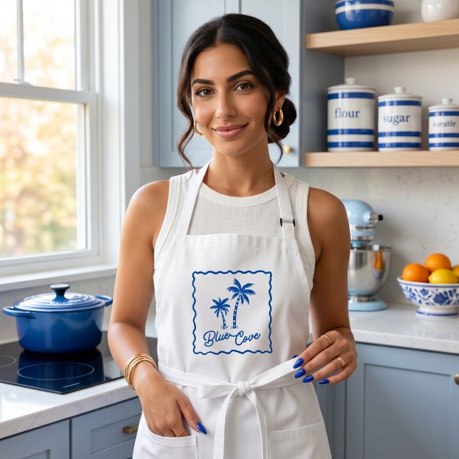 Blue Cove Long Apron (Creator Uploaded)