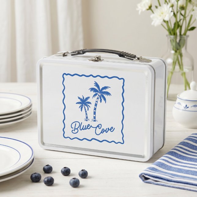 Blue Cove Metal Lunch Box (Creator Uploaded)