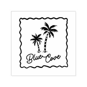 Blue Cove Self-inking Stamp