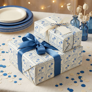 Blue Cove Wrapping Paper