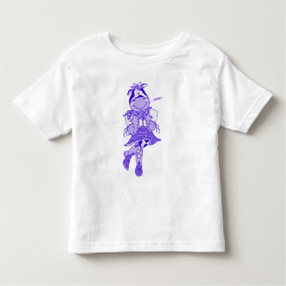 Blue Cow CowGirl Toddler T-Shirt