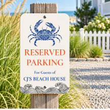 Blue Crab Beach House Reserved Guests Parking