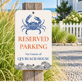 Blue Crab Beach House Reserved Guests Parking