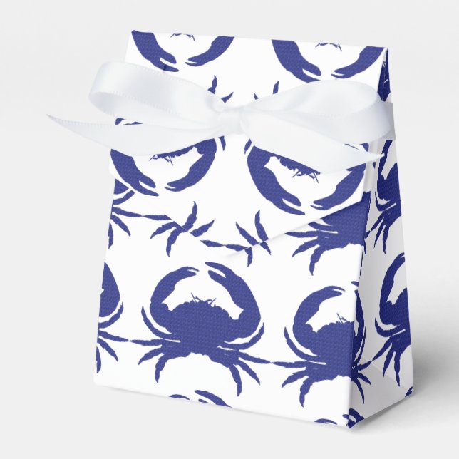 Blue Crab Celebrations Multi Styles Favour Box (Front Side)