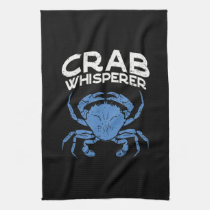 Blue Crab - Crab Whisperer Tea Towel