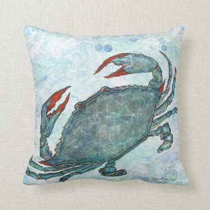 Blue Crab Cushion