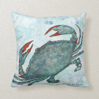 Blue Crab Cushion