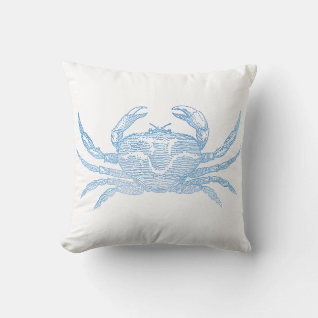 Blue Crab Cushion (Front)