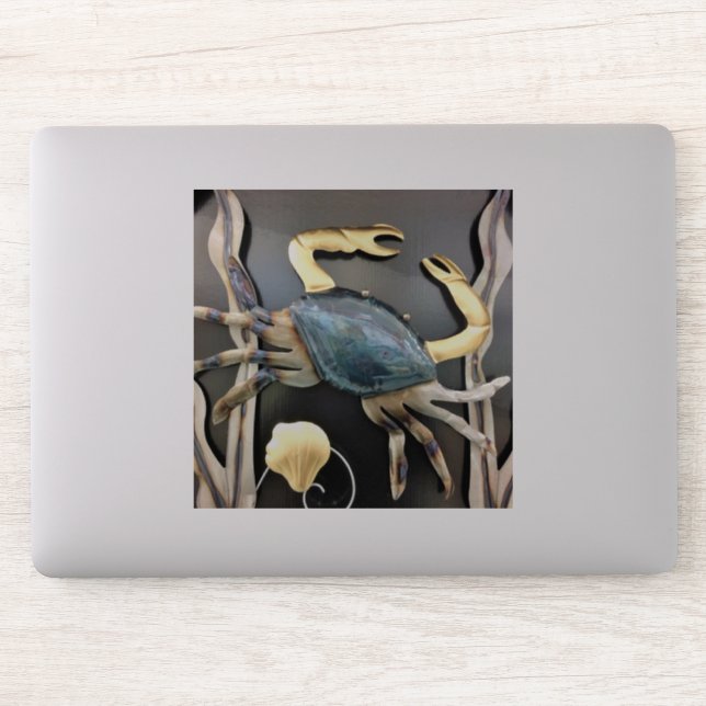 Blue Crab Metal Art (Computer)