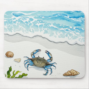Blue Crab Mouse Pad