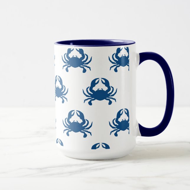 Blue Crab Mug (Right)