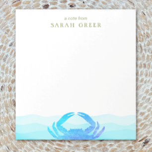 Blue Crab Notepad