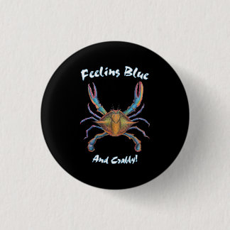 blue crab pin