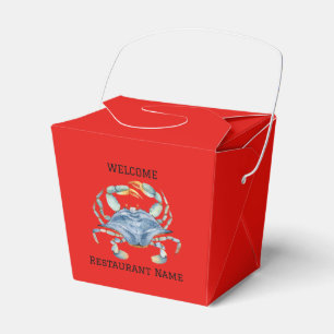 Blue crab seafood fresh market shop favour box