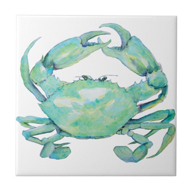 Blue Crab Tile (Front)