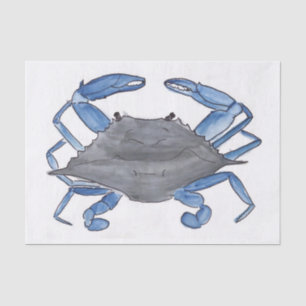 Blue Crab  Tissue Paper