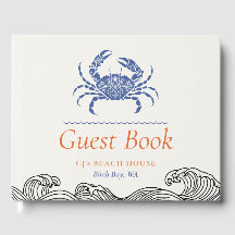 Blue Crab Vacation Rental Guest Book