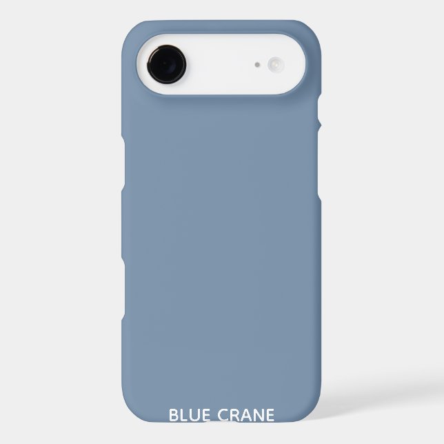 Blue Crane blue colour name (Back)