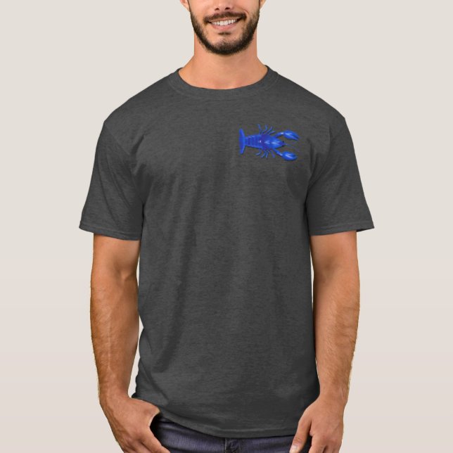 Blue Crawfish T-Shirt (Front)