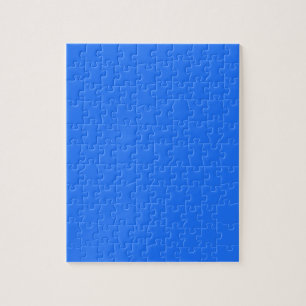  Blue (Crayola) (solid color)   Jigsaw Puzzle