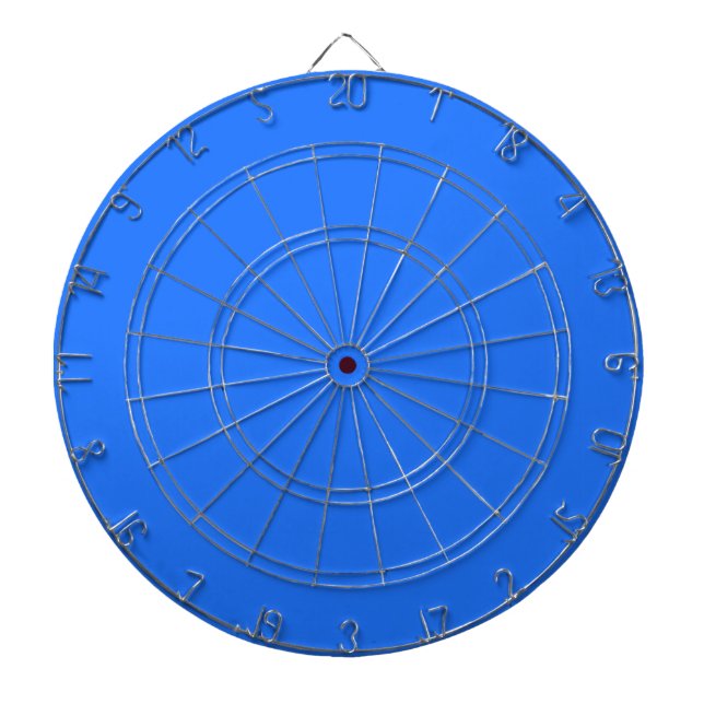  Blue (Crayola) (solid colour)  Dartboard (Front)
