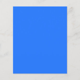 Blue (Crayola) (solid colour) Flyer